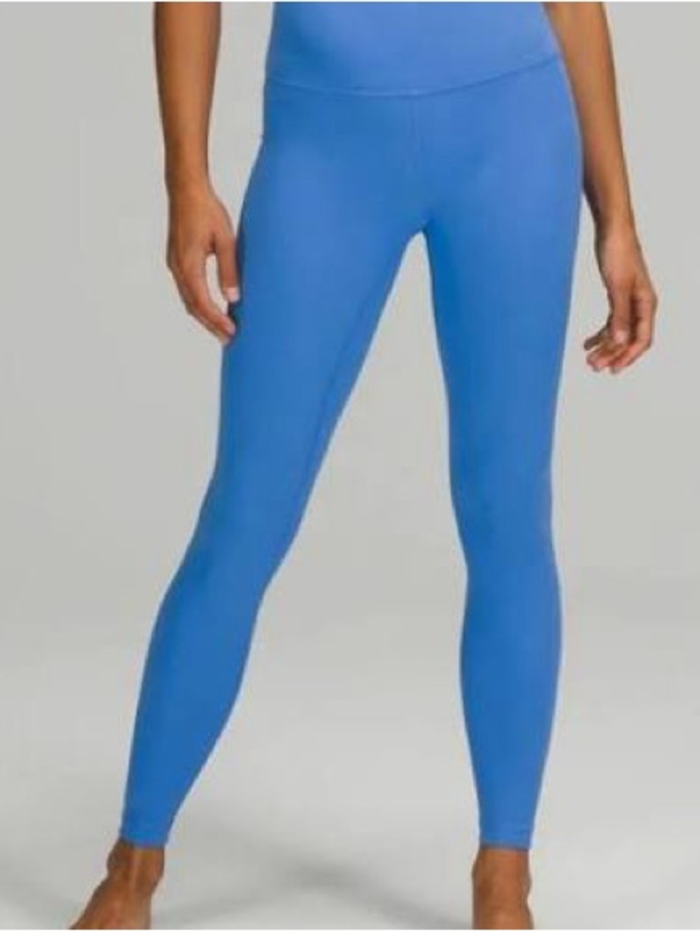 lululemon Blue Nike Wunder Train  High-Rise 25” Leggings size 8